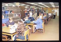Students studying in Joyner Library